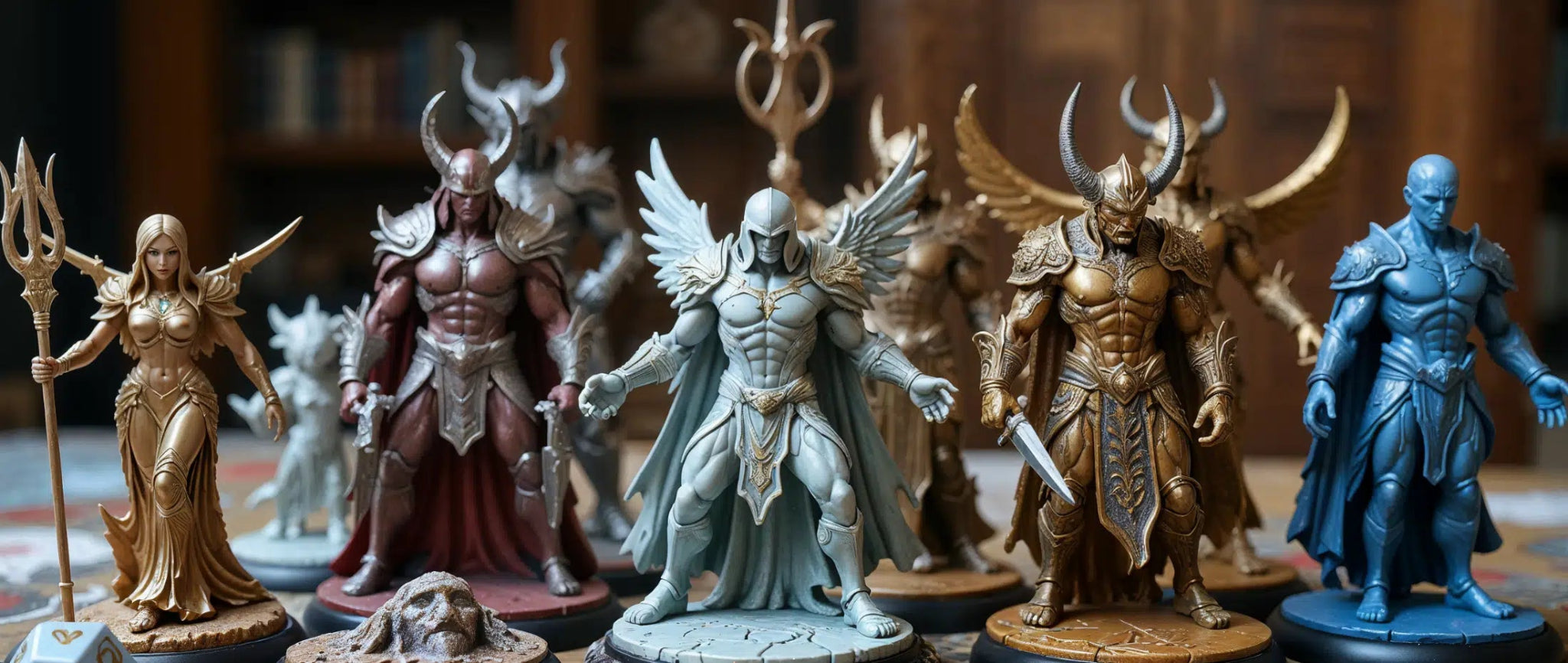 3D Printede D&D Miniatures - Maker Factory