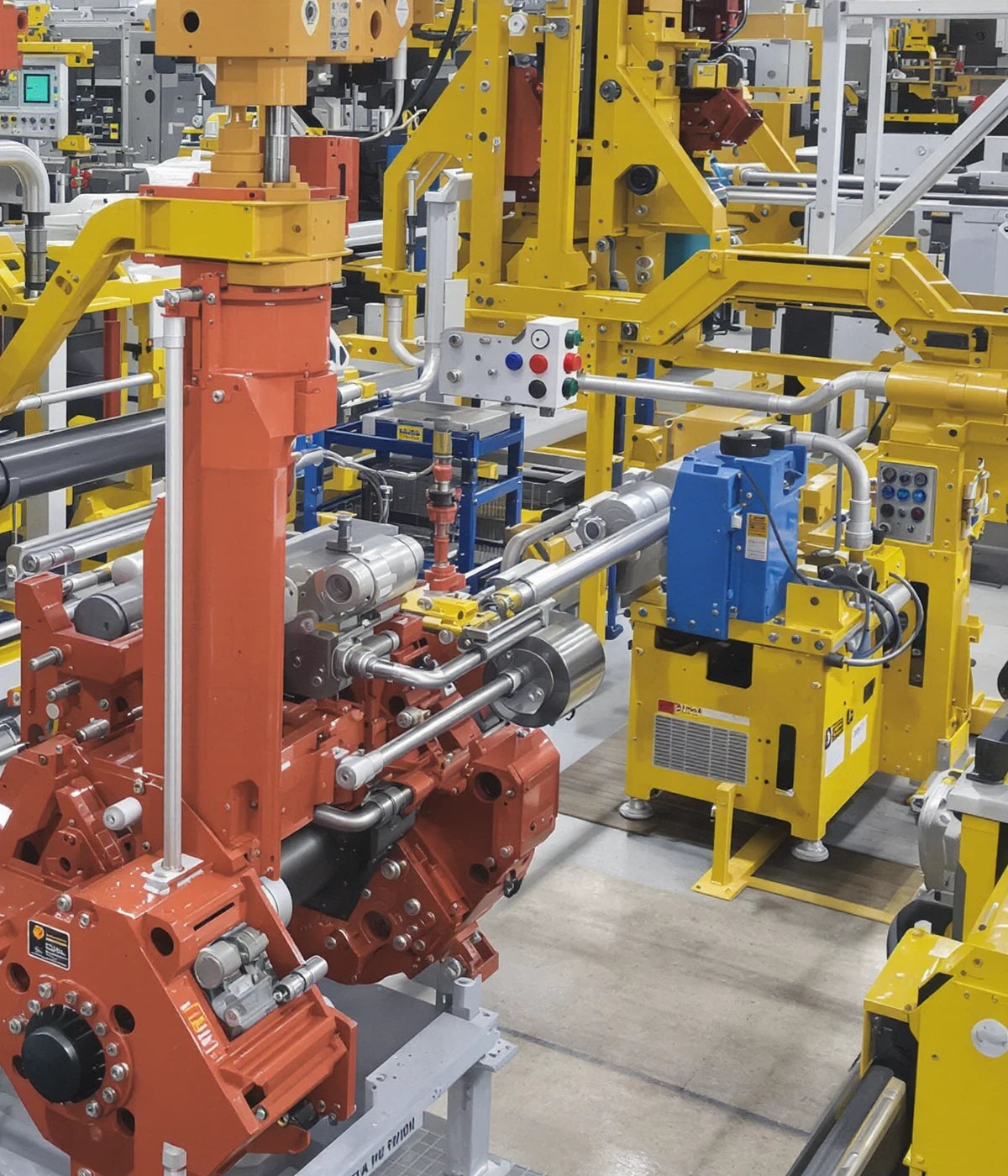Avanceret 3D-printet maskindesign med fokus på effektivitet og præcision