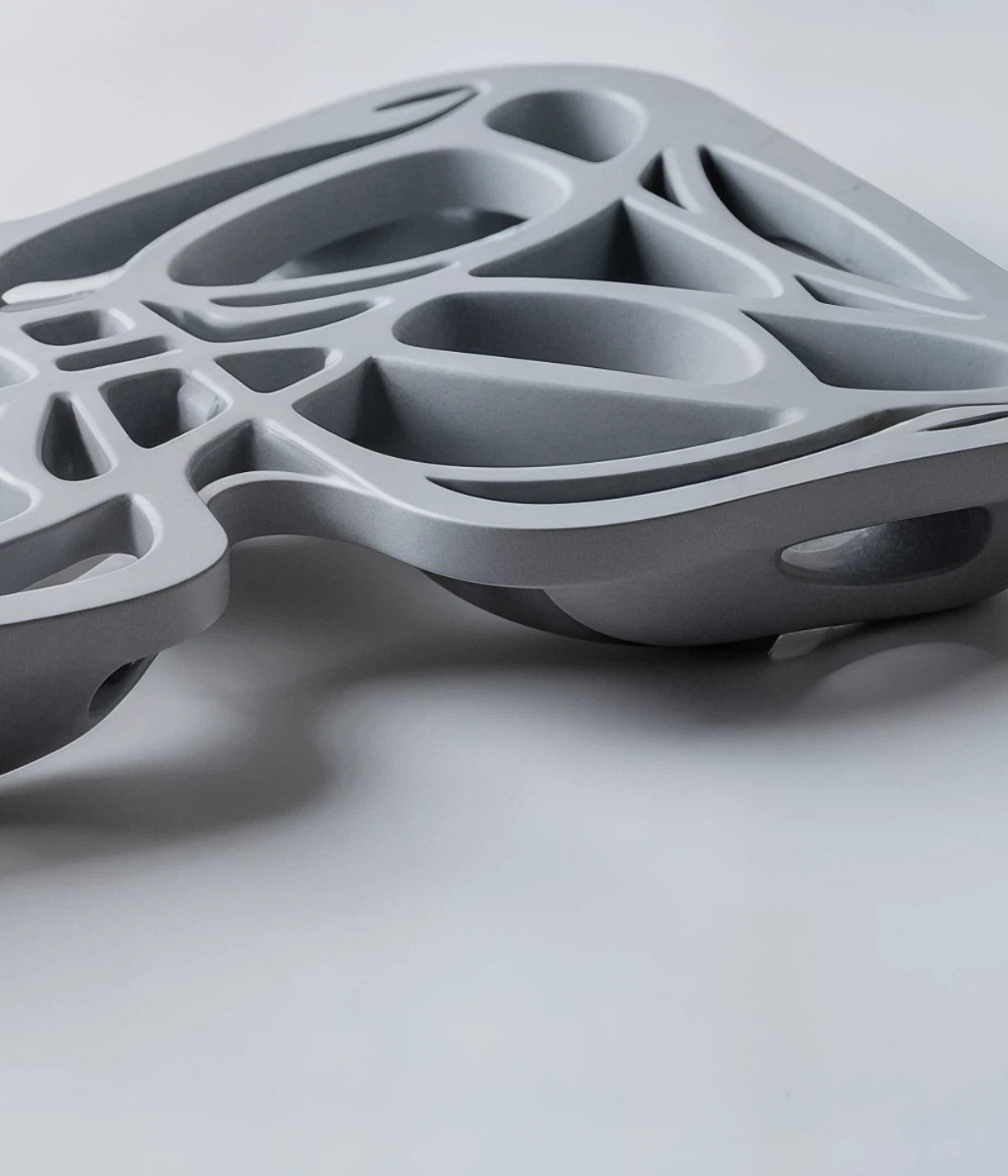 vanceret 3D-printet komponent skabt med generativt design for optimal styrke og vægt