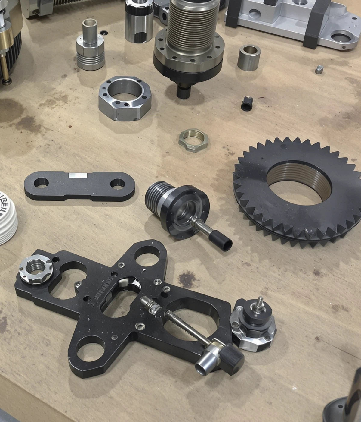 Præcisionsfremstillede 3D-printede maskindele til industrielt brug