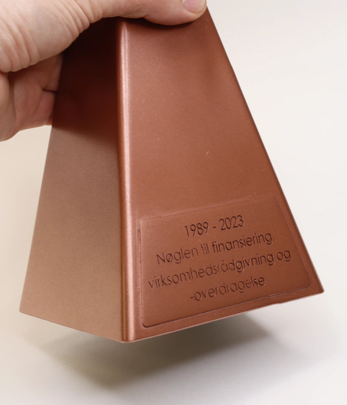 Metal effekt på 3D-printet mekanisk del