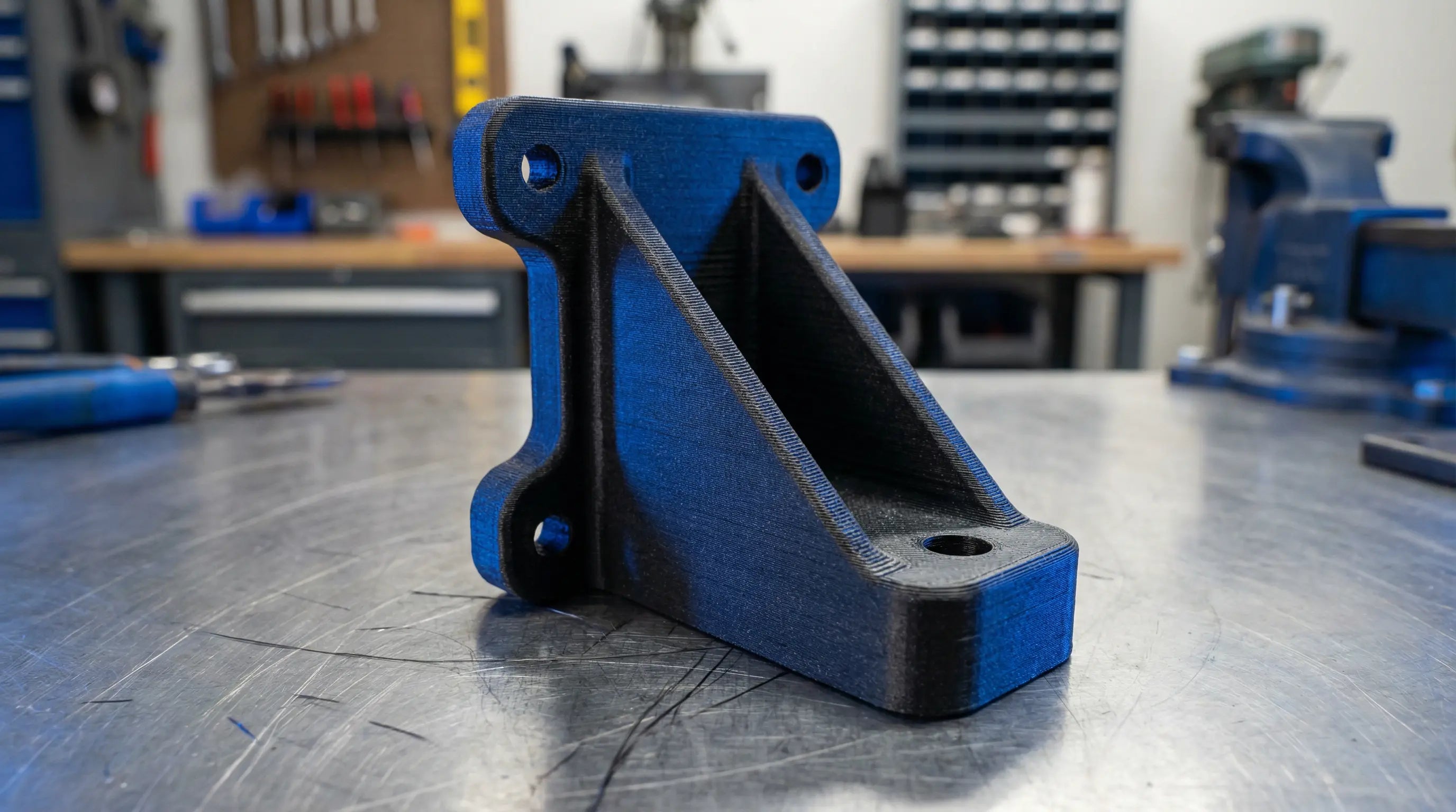 PA6-CF 3D print: kulfiber-forstærket nylon til krævende industridele