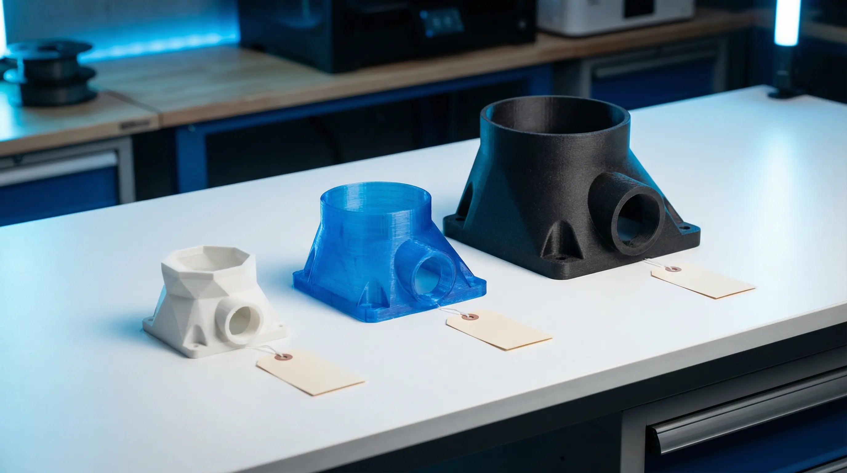 FDM 3D print — materialer fra PLA til PA6-CF