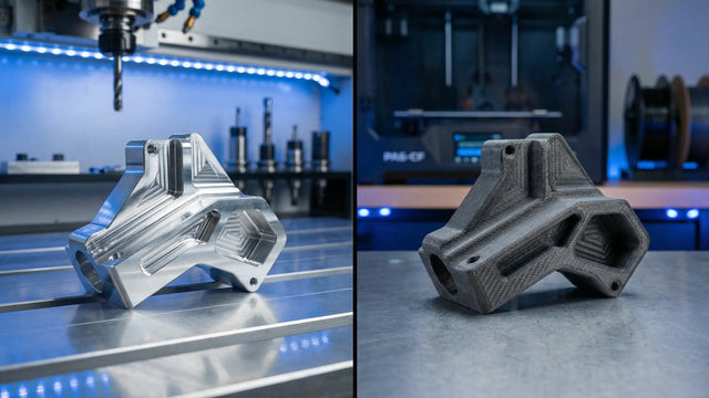 CNC eller 3D-print? Sådan finder du den rette produktionsmetode