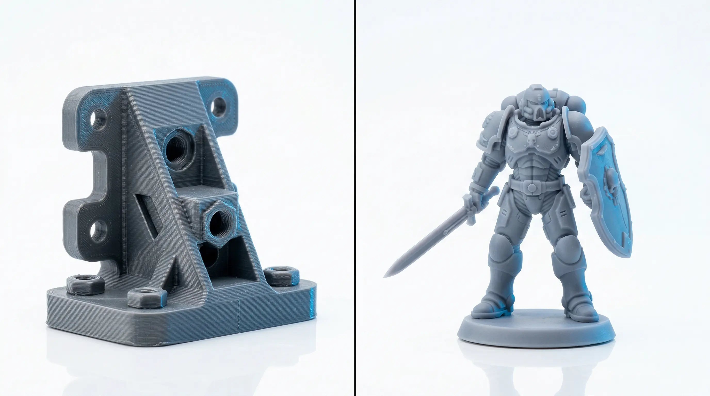 FDM vs SLA: Hvad skal du vælge?