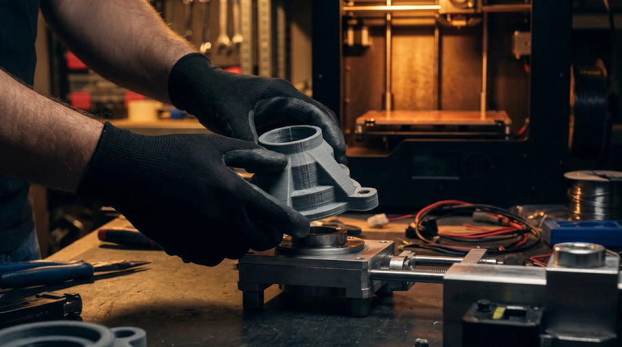 ABS 3D print — styrke og varmeresistens til tekniske dele