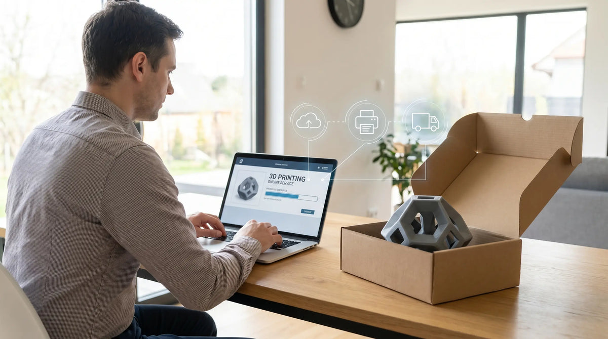 Bestil 3D print online — fra fil til færdig del på 2–4 hverdage