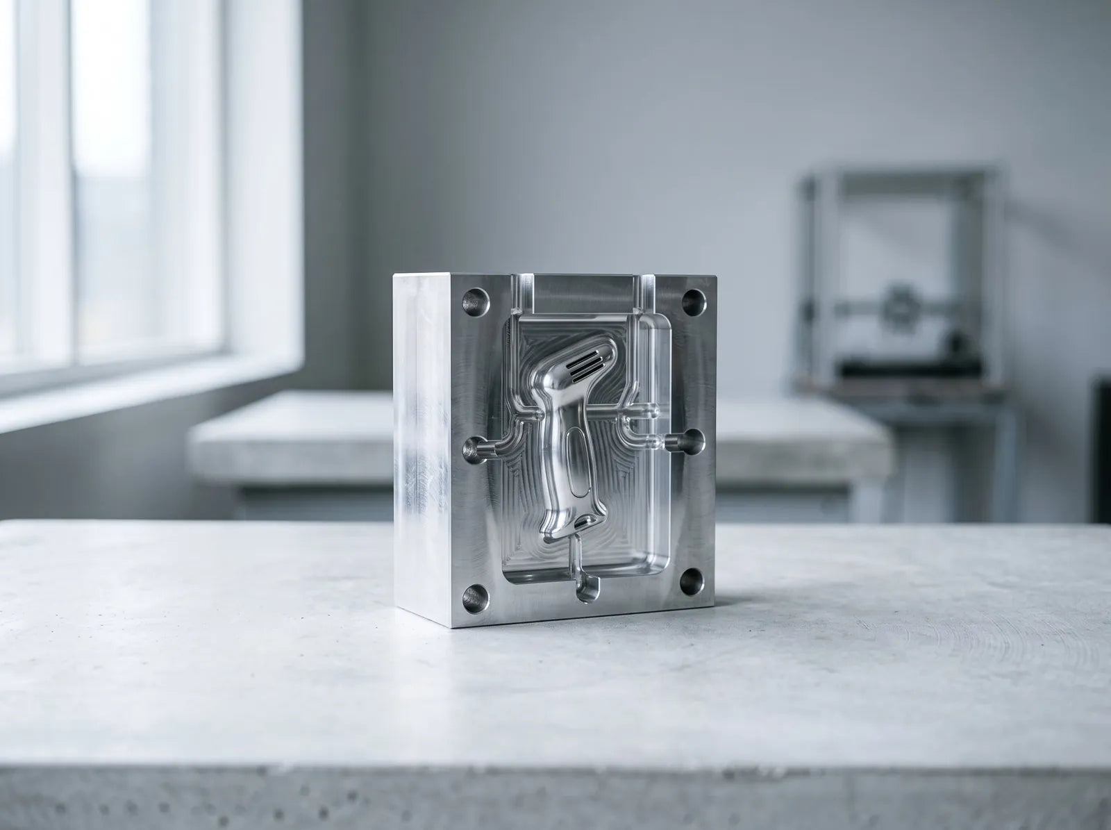 Prototypeform i aluminium