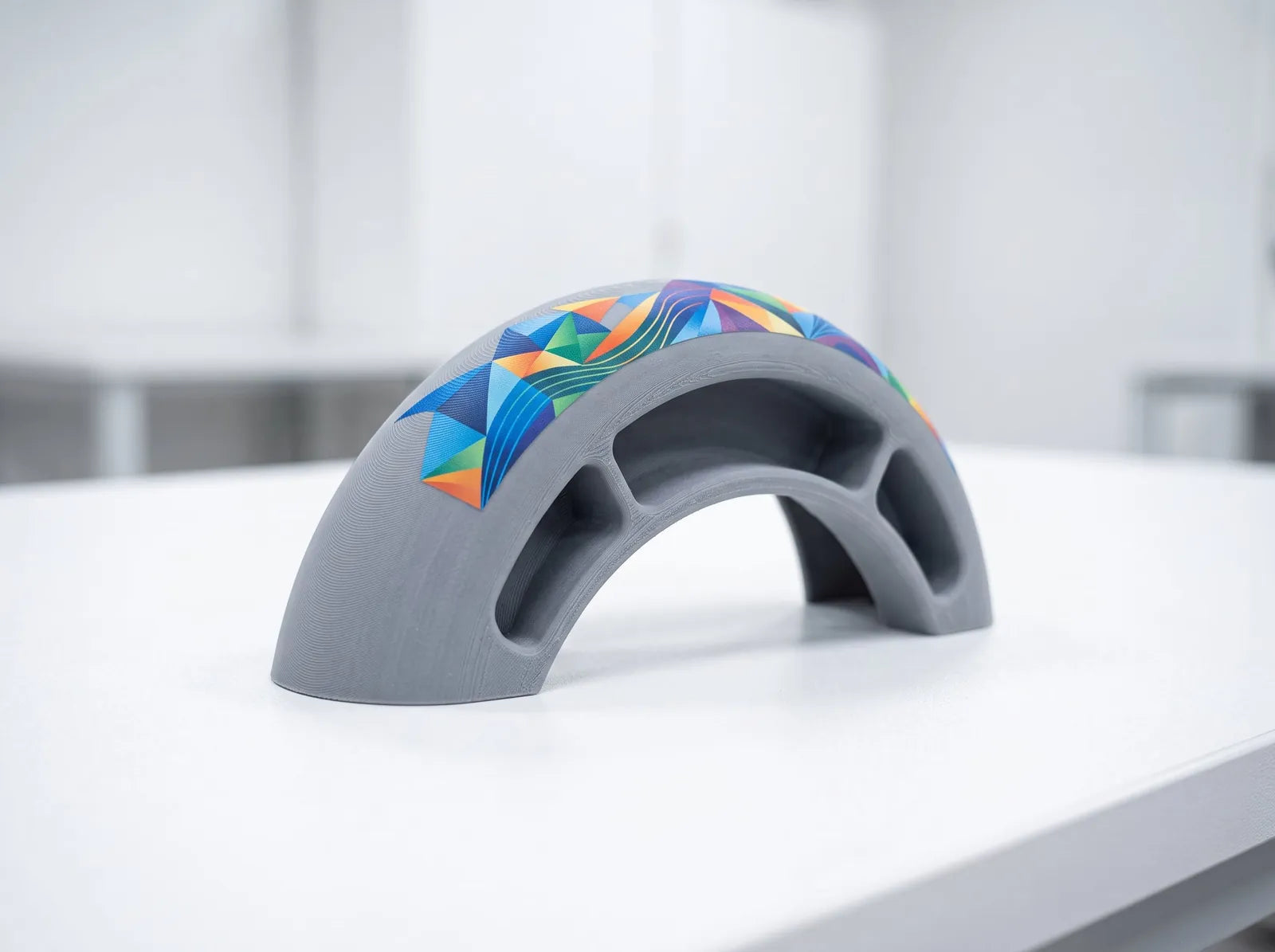 Grafik på 3D-print — uden klistermærker