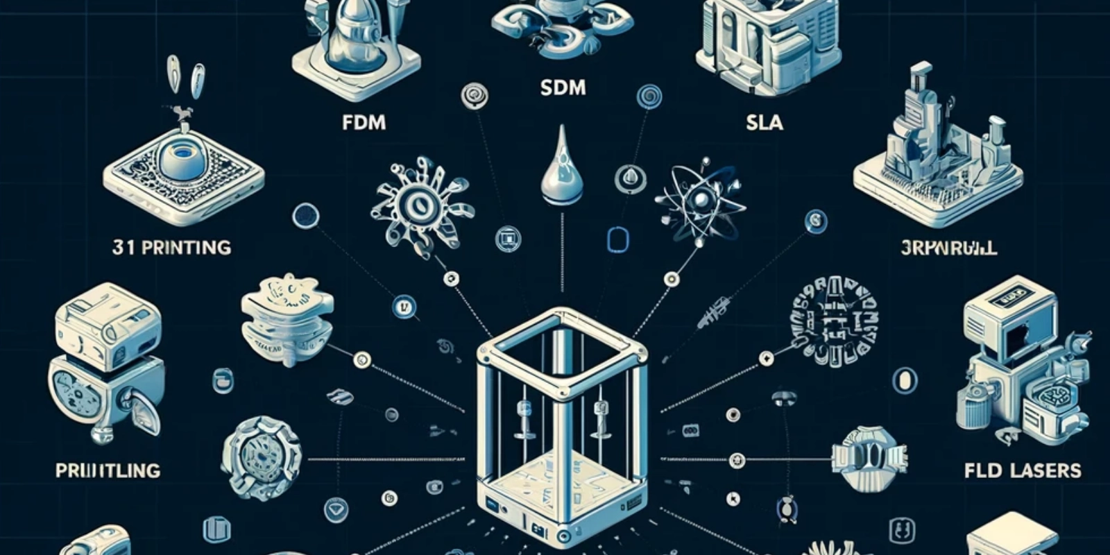 3D-Printteknologier: En Guide til Fremtidens Fremstillingsmetoder