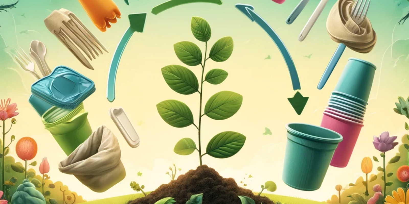 Når Innovation Møder Kompost: Revolutionen med 100% Bionedbrydeligt Materiale
